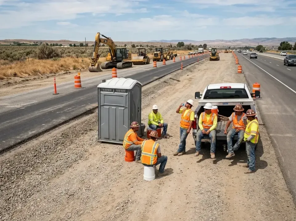 highway-road-construction-crew-007 — frequently asked questions, Porta Potty and Restroom Rentals in Nicholson, GA